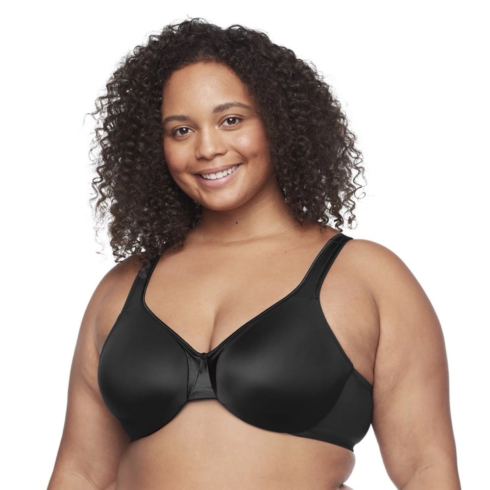 NWT Warners Signature Support Cushioned Underwire Unlined Full-Coverage Bra 38DD